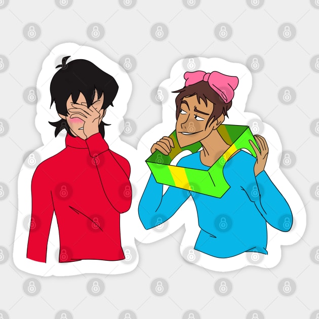 Klancemas - I am the Present {Simplified} Sticker by AniMagix101